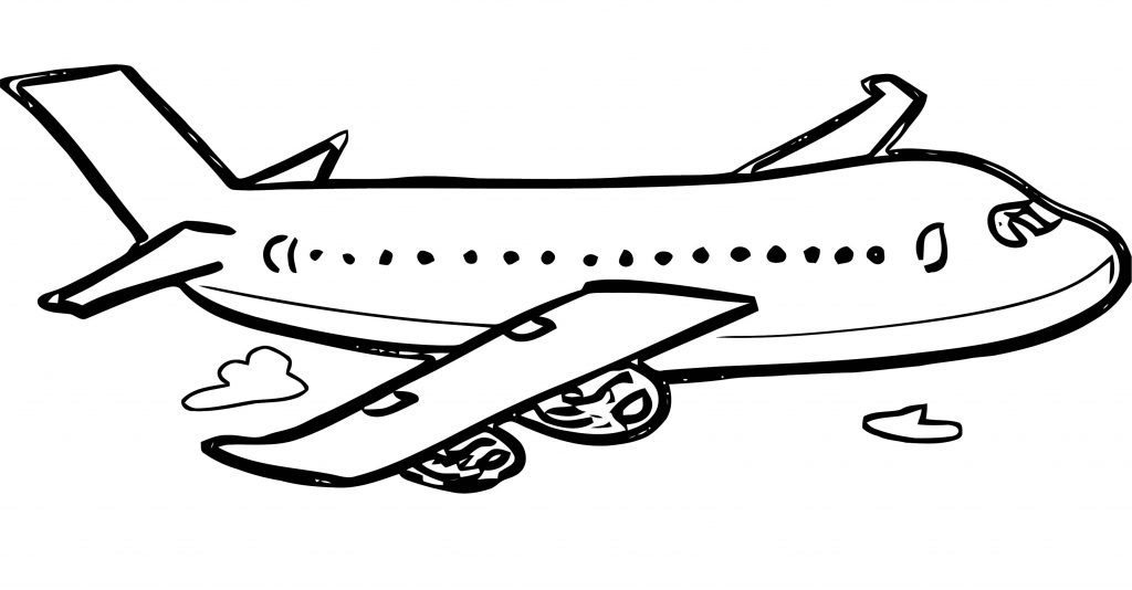 Plane We Coloring Page 17 - Wecoloringpage.com