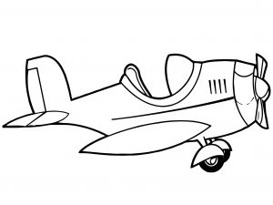 Plane We Coloring Page 21