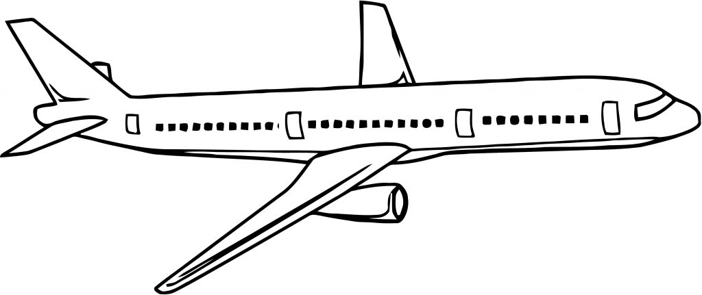 Plane We Coloring Page 25 - Wecoloringpage.com