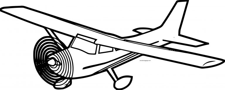 Small Special Plane We Coloring Page - Wecoloringpage.com