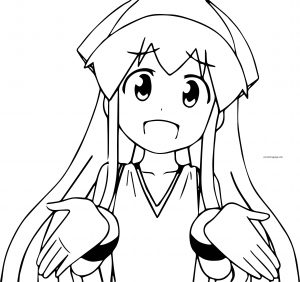 Squid Girl Coloring Page 179