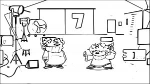 Supernoobs Coloring Page 29