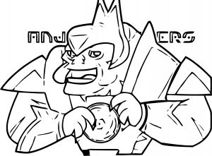 Supernoobs Coloring Page 43