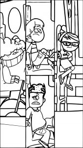 Supernoobs Coloring Page 47