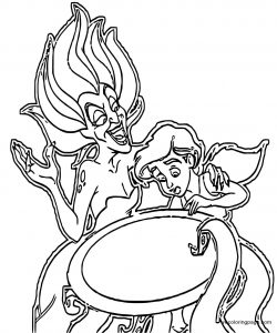 The Little Mermaid Ariels Beginning Coloring Pages 36