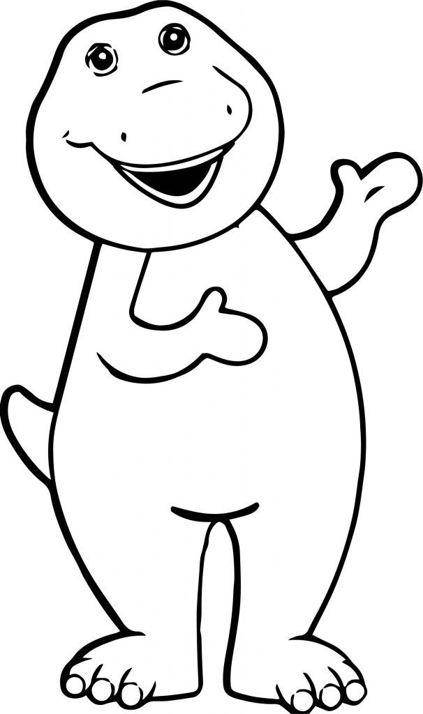 Barney And Friends Coloring Page 11 - Wecoloringpage.com