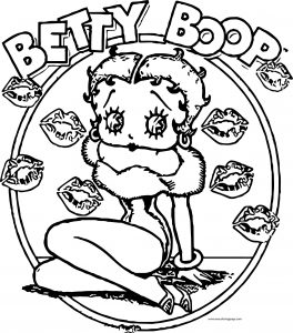 Betty Boop We Coloring Page 21