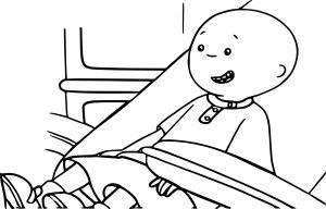 Caillou Coloring Page WeColoringPage 134