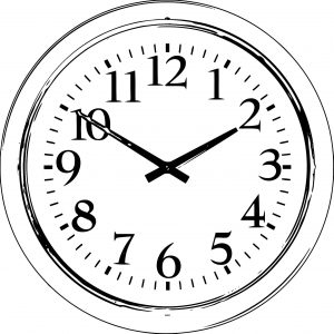Clock Coloring Page WeColoringPage 063