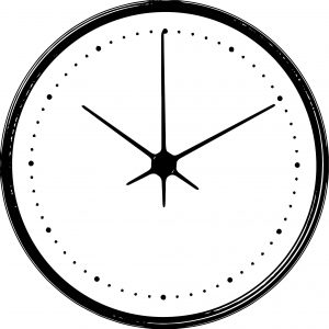 Clock Coloring Page WeColoringPage 131
