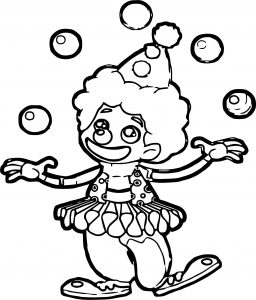 Clown Coloring Page WeColoringPage 058