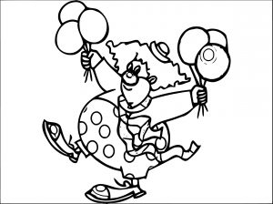 Clown Coloring Page WeColoringPage 063