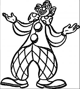 Clown Coloring Page WeColoringPage 067