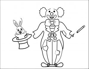 Clown Coloring Page WeColoringPage 095