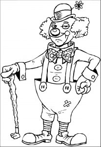 Clown Coloring Page WeColoringPage 101