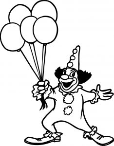 Clown Coloring Page WeColoringPage 103