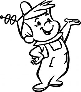 Jetson Elroy Coloring Page
