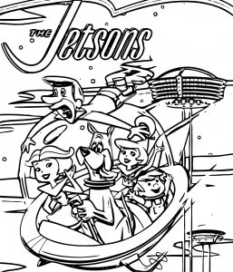 Jetsons Coloring Page 01