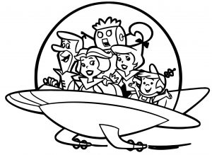 Jetsons Coloring Page 049