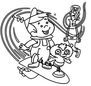 Jetsons Coloring Page 127