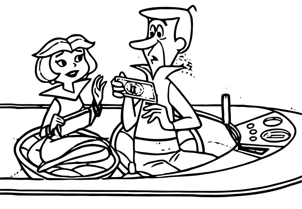 Jetsons Coloring Page 134 - Wecoloringpage.com