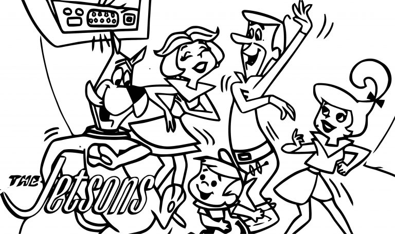 The Jetsons Wallpaper The Jetsons Coloring Page 5843