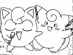 Jigglypuff Coloring Page WeColoringPage 156