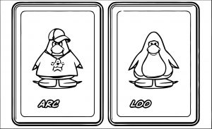 Catch A Cheating Boyfriend On Club Penguin Coloring Page