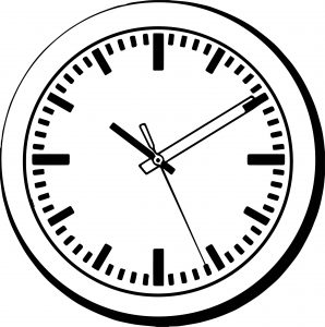 Clock Coloring Page WeColoringPage 166