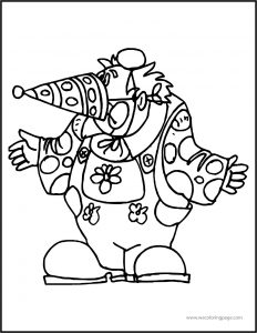 Clown Coloring Page WeColoringPage 019