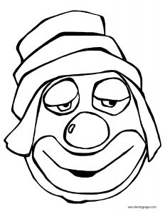 Clown Coloring Page WeColoringPage 069 01