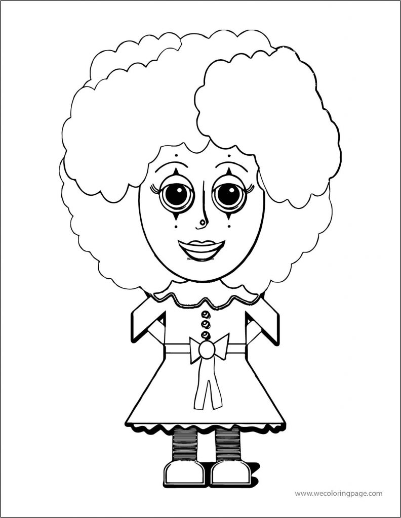 Patati Patata Clown Coloring Page | Wecoloringpage.com