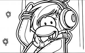 Club Penguin Cadence ClubPenguin 1 Coloring Page