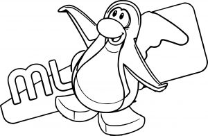 Club Penguin Coloring Page 78
