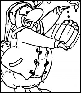 Club Penguin Coloring Page 79