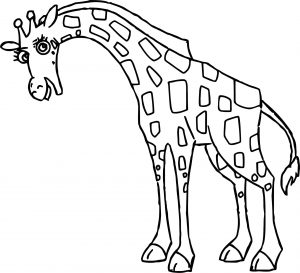 Disney The Wild Animal Giraffe Coloring Pages