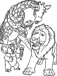 Disney The Wild Coloring Pages 21