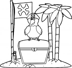Parrot Coloring Page 114