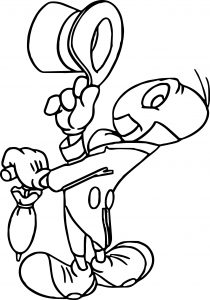Pinocchio Jiminy Cricket 1 Coloring Page