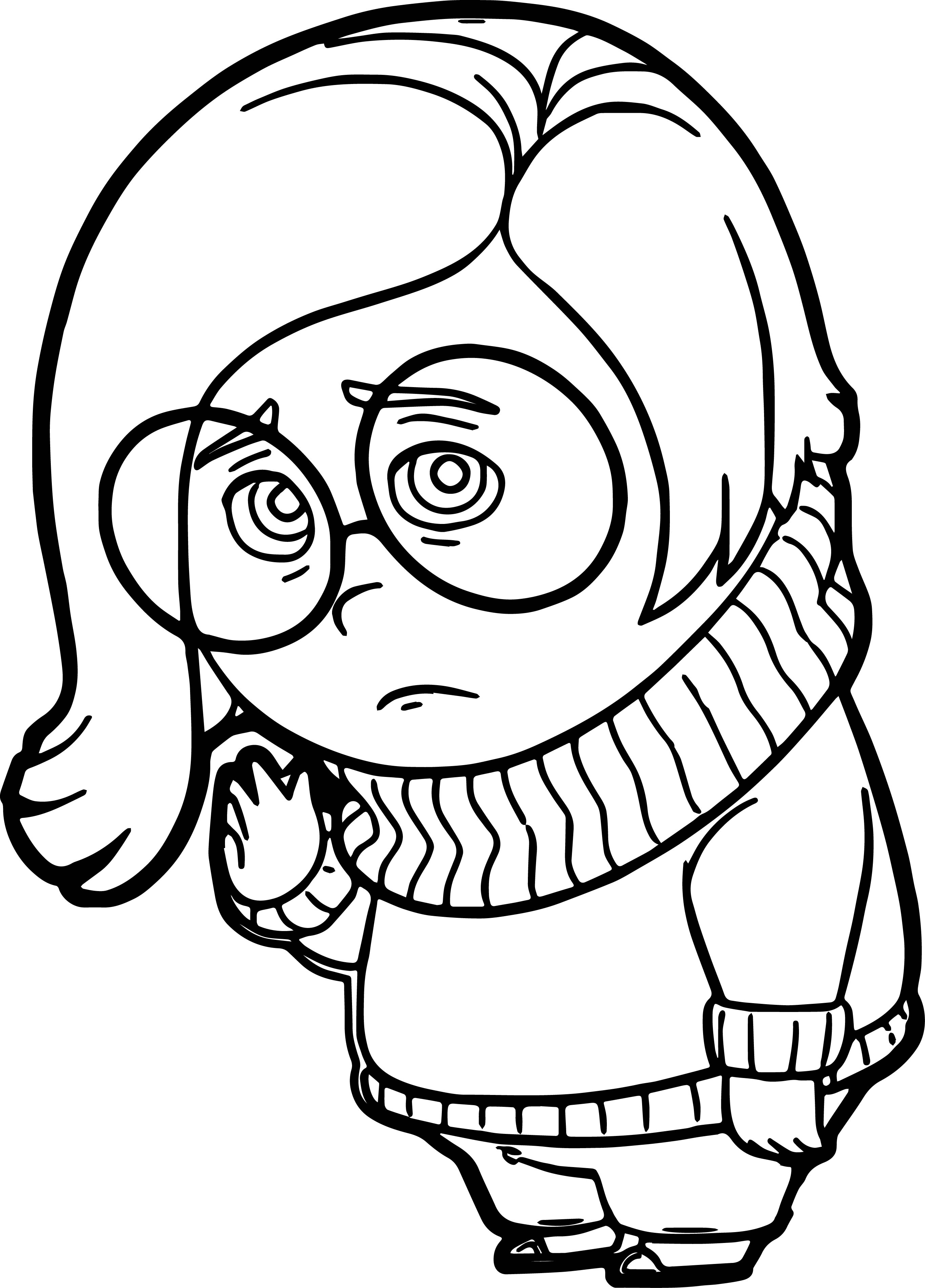 Sadness 4 Coloring Pages - Wecoloringpage.com
