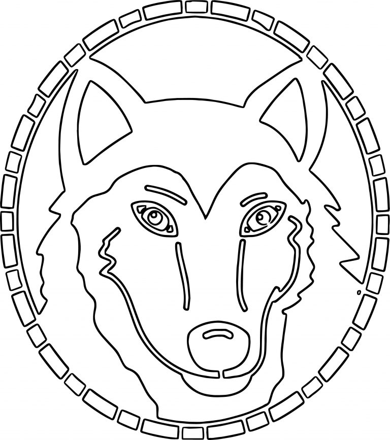 Alaskan Husky Coloring Page - Wecoloringpage.com