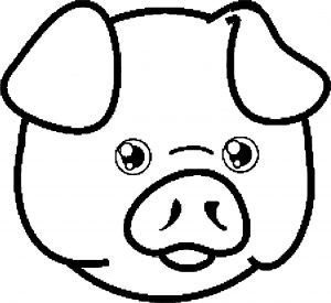 Face Images Coloring Page 08