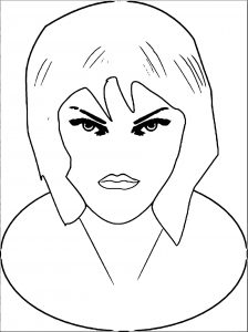 Face Images Coloring Page 30