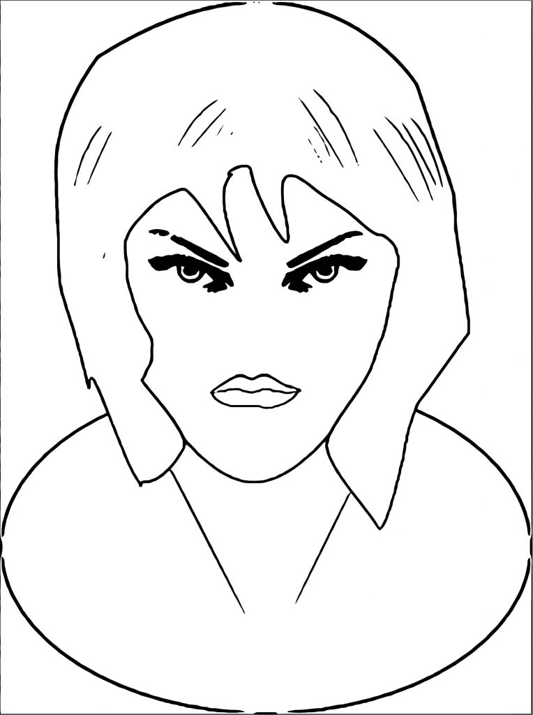 Face Images Coloring Page 30 - Wecoloringpage.com
