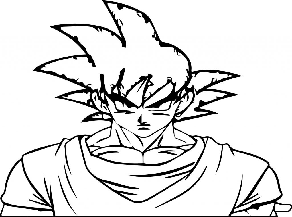 Goku We Coloring Page 049 - Wecoloringpage.com