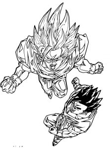 Goku We Coloring Page 280