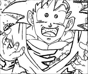 Goku We Coloring Page 300