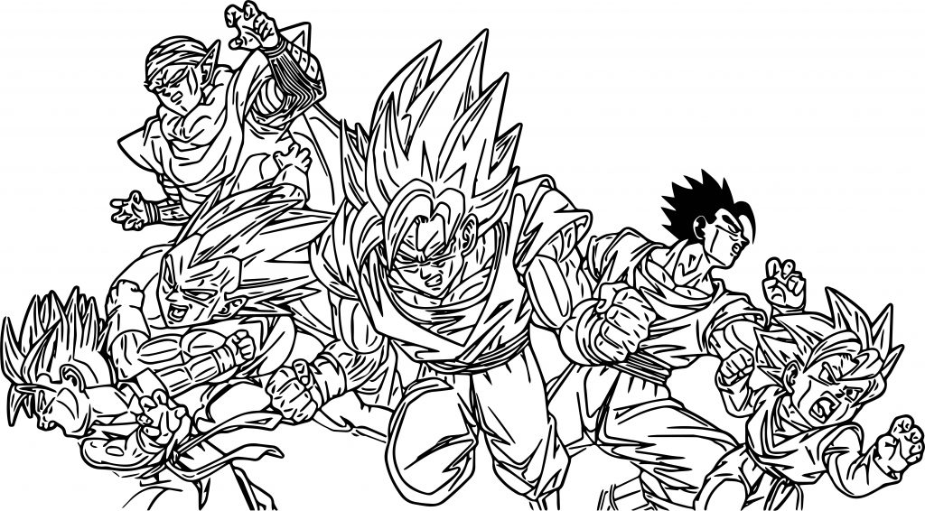 Goku We Coloring Page 307 - Wecoloringpage.com