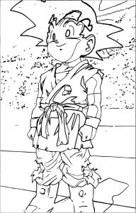 Goku We Coloring Page 317
