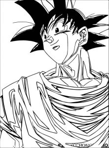 Goku We Coloring Page 411